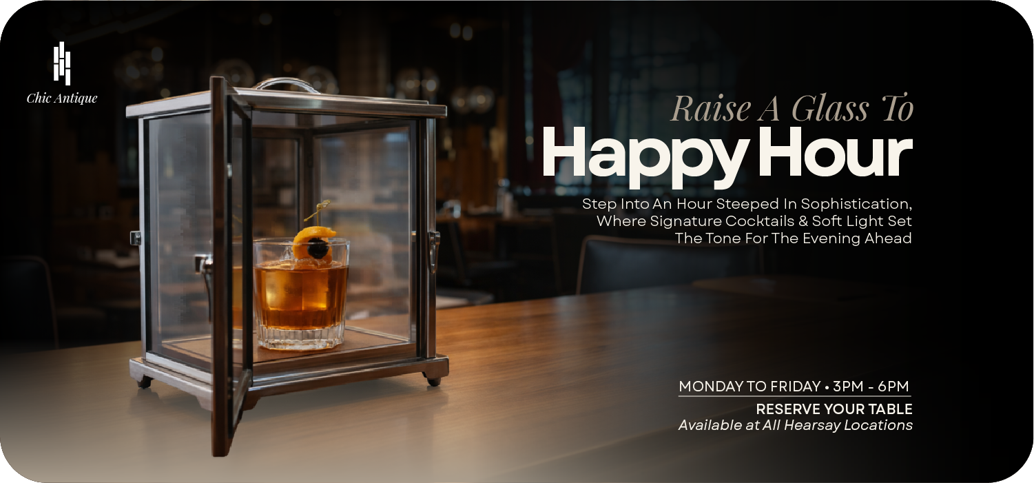 Raise A Glass To Happy Hour